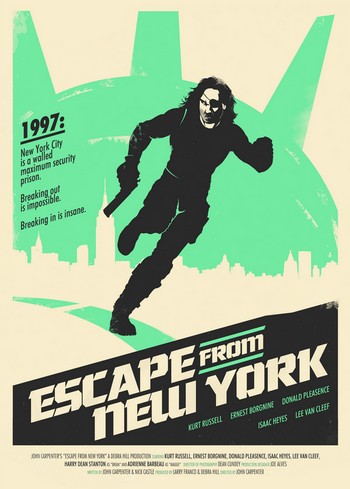 1997 fuga da New York locandina 7