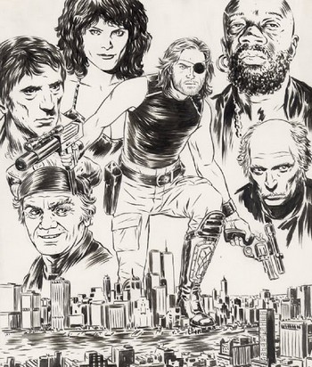 1997 fuga da New York memorabilia 4