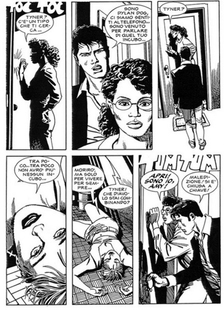 Dellamore dellamorte locandina fumetto 1