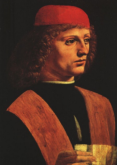 Leonardo 12 Ritratto di un musico