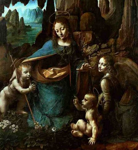 Leonardo 4 La vergine delle rocce Londra