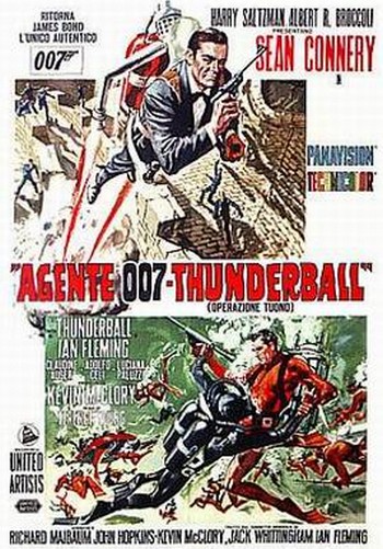 28 007 Thunderball locandina