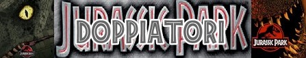 Jurassic Park banner doppiatori