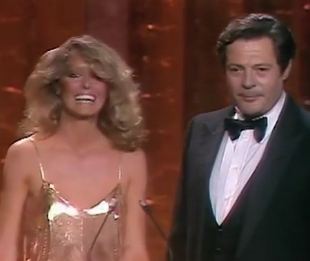 Mastroianni e Fawcett presentatori