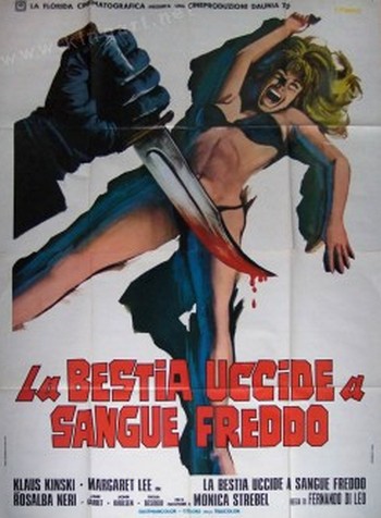 22 La bestia uccide a sangue freddo locandina