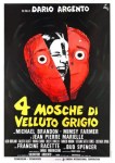 5 Quattro mosche di velluto grigio&nbsp;locandina