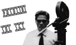 Pier Paolo Pasolini foto banner sul set