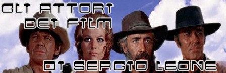 Sergio Leone banner attori