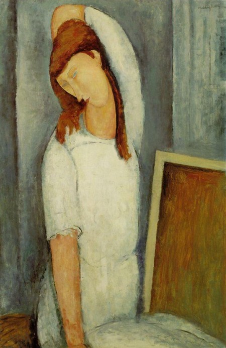 5-13 Modigliani ,Jeanne Hebuterne Fondazione Barnes a Merion in Pennsylvania.