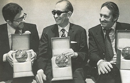 Ettore Scola foto 10 Ettore Scola, Akira Kurosawa, Andrzej Wajda