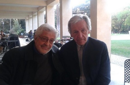 Ettore Scola foto 19 con Gavras