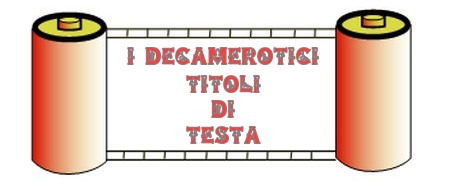 Banner decamerotici titoli di testa