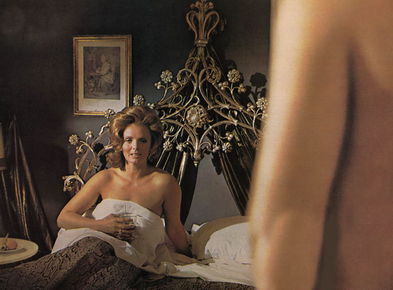 Ruth Maria Kubitschek, Harald Leipnitz Aus der Sex-Krimi-Komödie ,,Ich schlafe mit meinem Mörder", auch ,,Trio pervers", von Wolfgang Becker. BRD 1970 Bildgröße 29x21 cm FILMFOTOARCHIV JAUCH UND SCHEWIKOWSKI