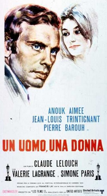 Un uomo,una donna locandina a