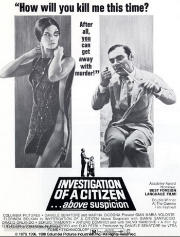 Indagine su un cittadino al di sopra di ogni sospetto locandina 8