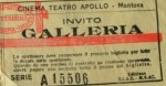 Biglietto Cinema Apollo&nbsp;Mantova