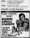 Bianchi cavalli d’agosto