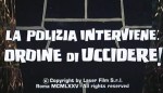 4-4 La polizia interviene ordine di&nbsp;uccidere