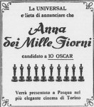 Anna dei mille giorni&nbsp;flano