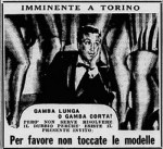 Per favore non toccate le&nbsp;modelle