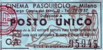 Biglietto Cinema Pasquirolo&nbsp;Milano